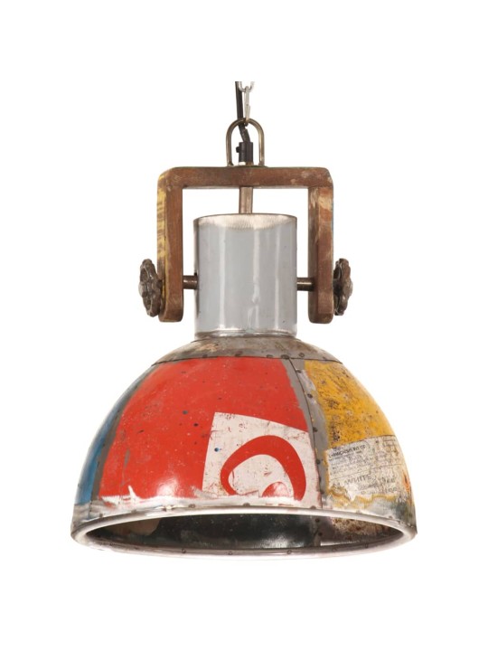 TÖÖSTUSLIK LAELAMP, 25 W, MITMEVÄRVILINE, ÜMMARGUNE, 30 CM, E27