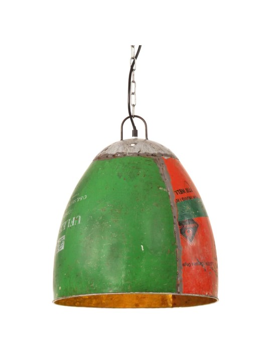 TÖÖSTUSLIK LAELAMP, 25 W, MITMEVÄRVILINE, ÜMMARGUNE, 42 CM, E27
