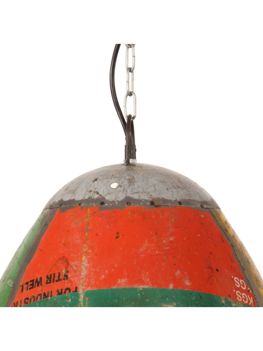 TÖÖSTUSLIK LAELAMP, 25 W, MITMEVÄRVILINE, ÜMMARGUNE, 42 CM, E27