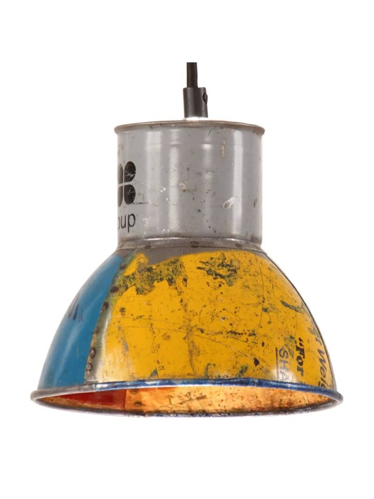 TÖÖSTUSLIK LAELAMP, 25 W, MITMEVÄRVILINE, ÜMMARGUNE, 17 CM, E27