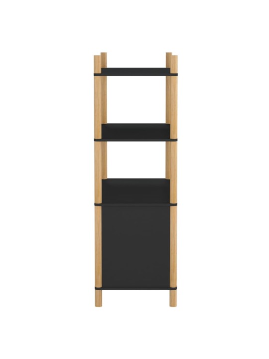 KÕRGE KAPP, MUST, 80 X 40 X 121 CM, TEHISPUIT