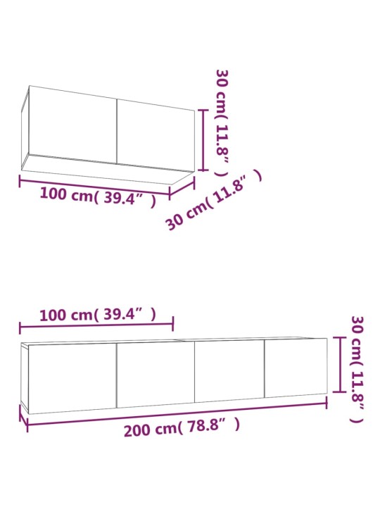 3-osaline telerikappide komplekt, must, tehispuit