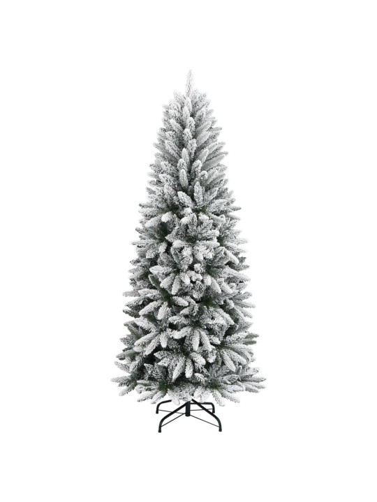 KUNSTKUUSK LUMISTE OKSTEGA, 240 CM, PVC JA PE