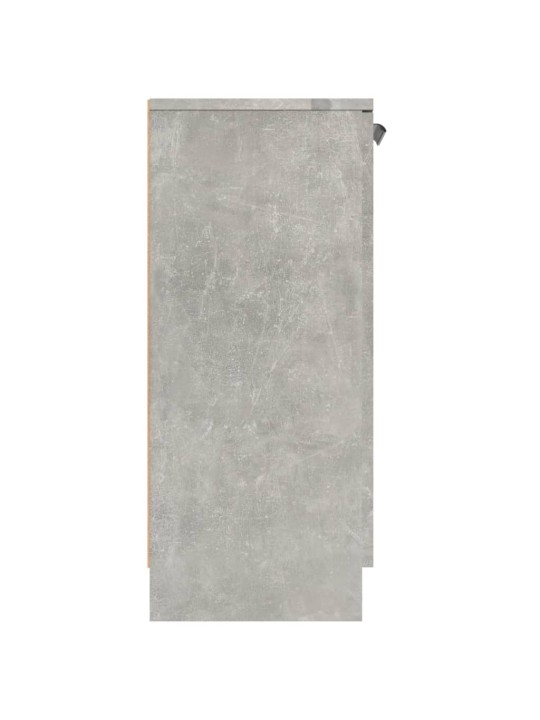 Puhvetkapid 2 tk, betoonhall, 60 x 30 x 70 cm, tehispuit
