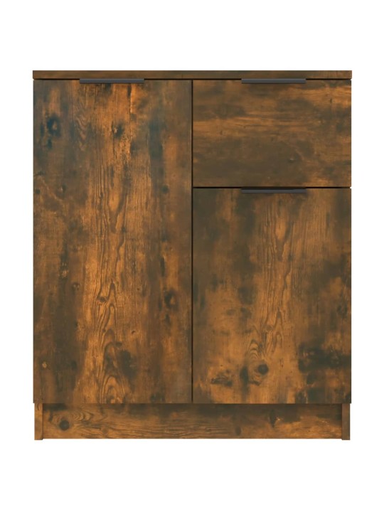 Puhvetkapid 2 tk, suitsutatud tamm, 60 x 30 x 70 cm, tehispuit