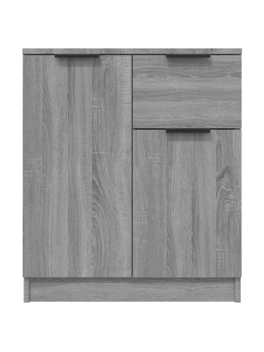 Puhvetkapid 2 tk, hall sonoma tamm, 60 x 30 x 70 cm, tehispuit