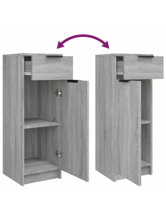 5-OSALINE VANNITOAKAPPIDE KOMPLEKT, HALL SONOMA TAMM, TEHISPUIT