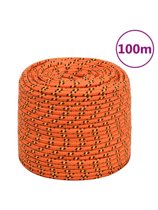 Paadiköis, oranž, 10 mm, 100 m, polüpropüleen