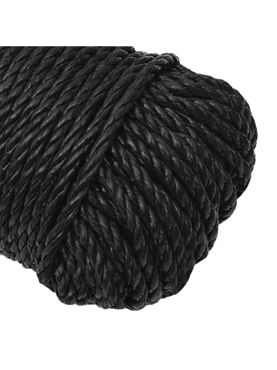 TÖÖKÖIS, MUST, 3 MM, 50 M, POLÜPROPÜLEEN