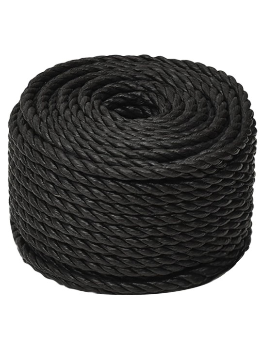 Töököis, must, 24 mm, 25 m, polüpropüleen