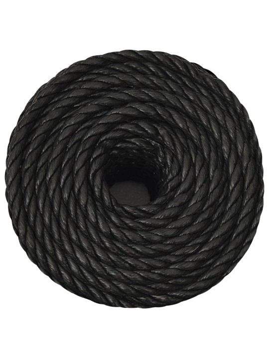 TÖÖKÖIS, MUST, 24 MM, 50 M, POLÜPROPÜLEEN