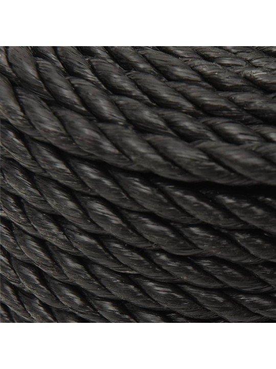 TÖÖKÖIS, MUST, 24 MM, 50 M, POLÜPROPÜLEEN