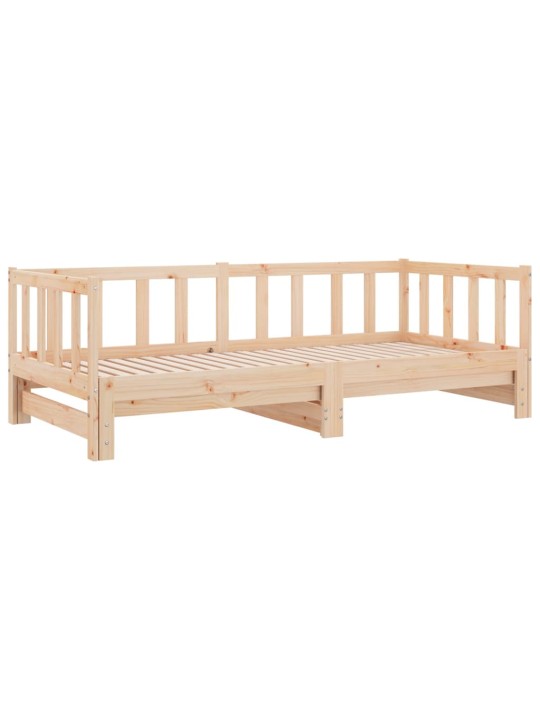 VÄLJATÕMMATAV PÄEVAVOODI, 2 X (80X200) CM, MÄNNIPUIT