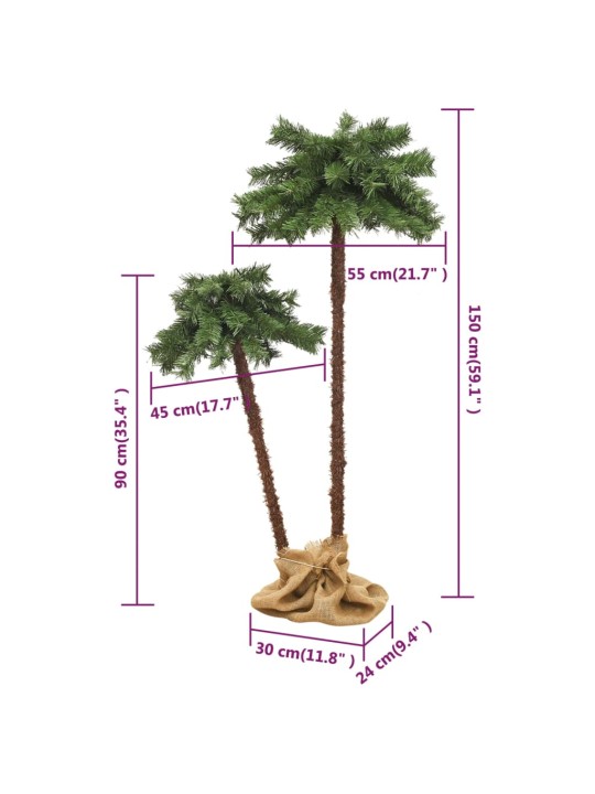 Jõulupuu ledidega 90 cm ja 150 cm