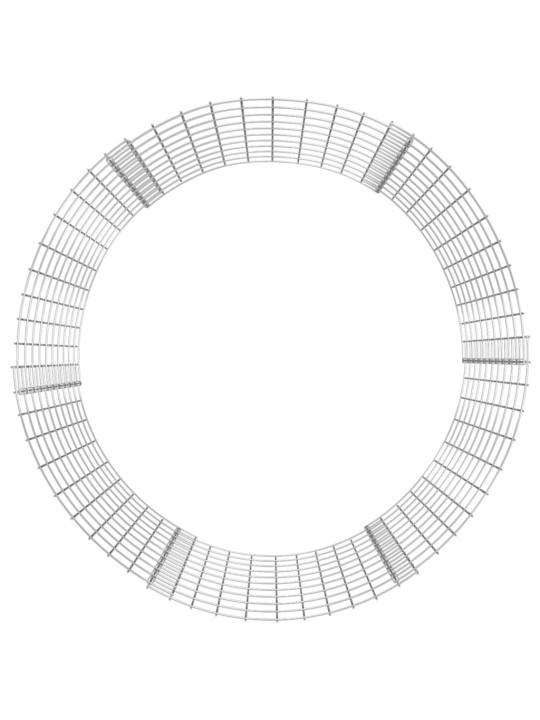 Aiakomposter ø100x100 cm, tsingitud teras