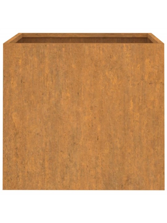 Taimekast, 2 tk, 42x40x39 cm, corten teras