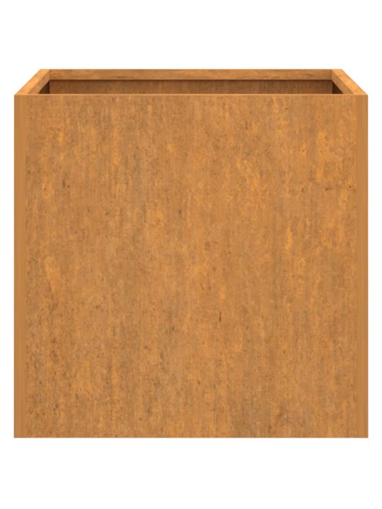 Taimekast, 2 tk, 42x40x39 cm, corten teras