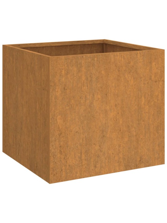 Taimekast, 2 tk, 49x47x46 cm, corten teras