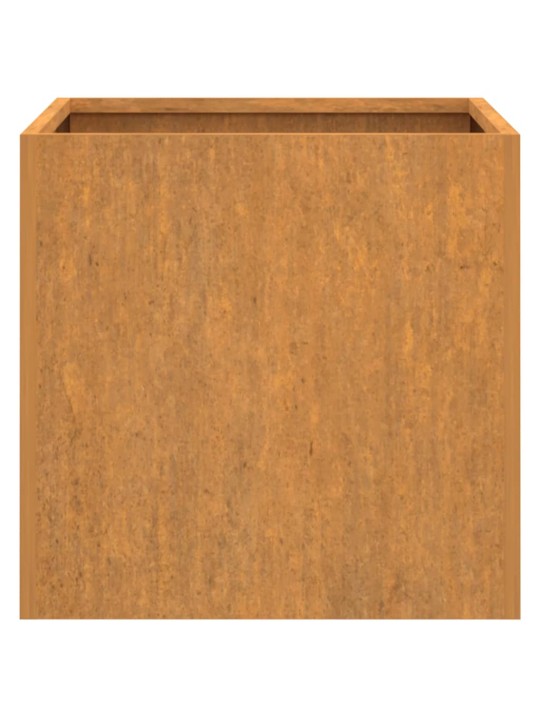 Taimekast, 2 tk, 49x47x46 cm, corten teras