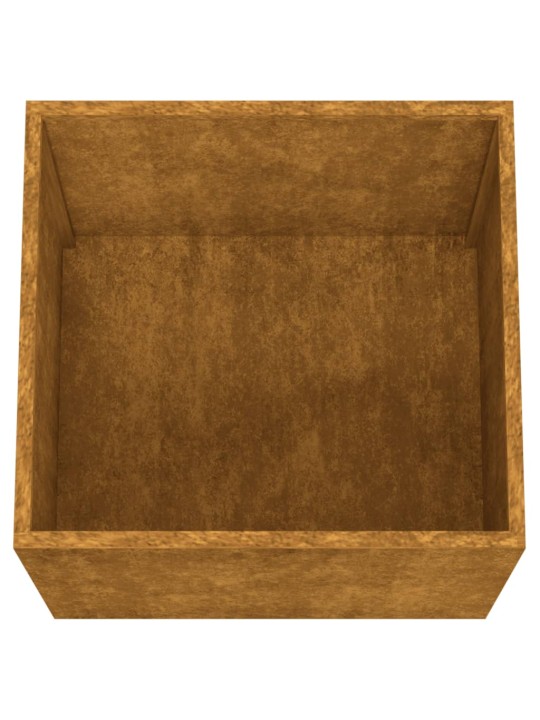 Taimekast, 2 tk, 49x47x46 cm, corten teras