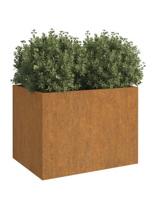 Taimekast, 62x47x46 cm, corten teras