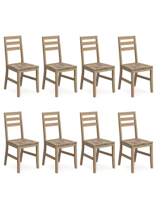Söögitoolid 8 tk, akaatsiapuit