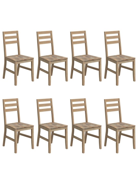 Söögitoolid 8 tk, akaatsiapuit