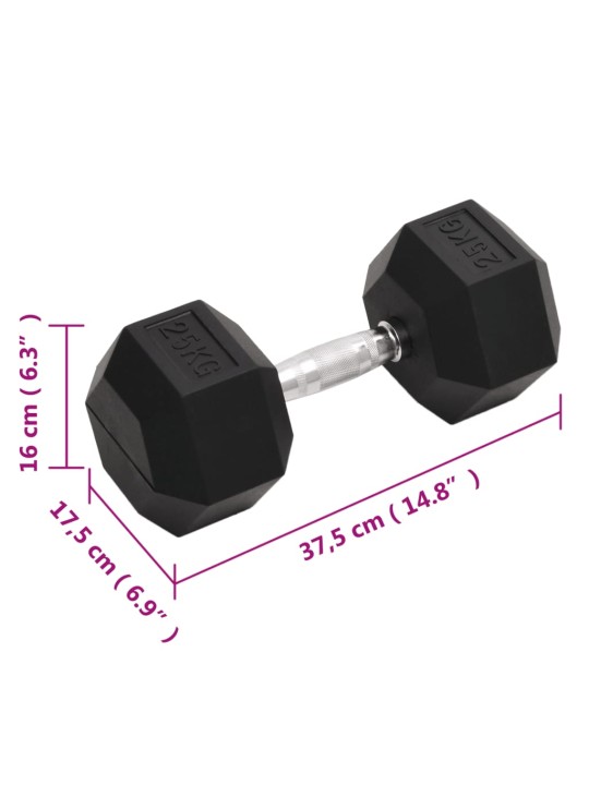 HANTEL, 25 KG, MALM