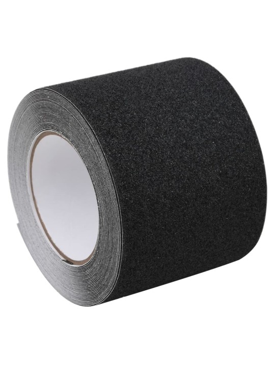 Libisemisvastane teip, must, 0,1 x 10 m, pvc