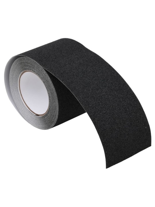 Libisemisvastane teip, must, 0,1 x 10 m, pvc