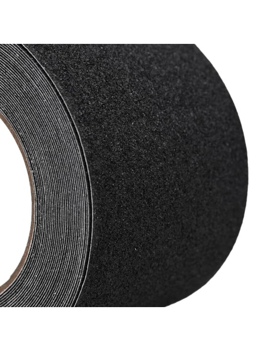 Libisemisvastane teip, must, 0,1 x 10 m, pvc