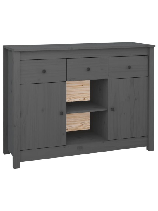 Puhvetkapp, hall, 100 x 35 x 74,5 cm, toekas männipuit