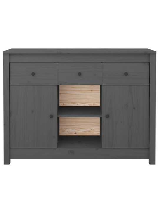 Puhvetkapp, hall, 100 x 35 x 74,5 cm, toekas männipuit