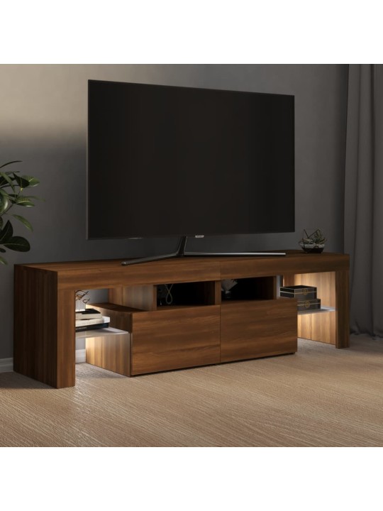 TELERIALUS LED-TULEDEGA, PRUUN TAMM, 140 X 36,5 X 40 CM