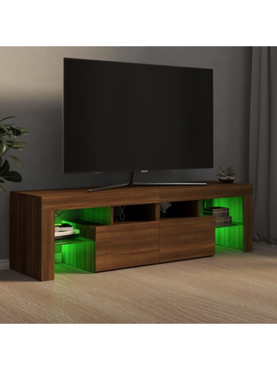 TELERIALUS LED-TULEDEGA, PRUUN TAMM, 140 X 36,5 X 40 CM