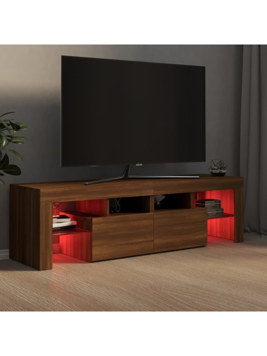 TELERIALUS LED-TULEDEGA, PRUUN TAMM, 140 X 36,5 X 40 CM
