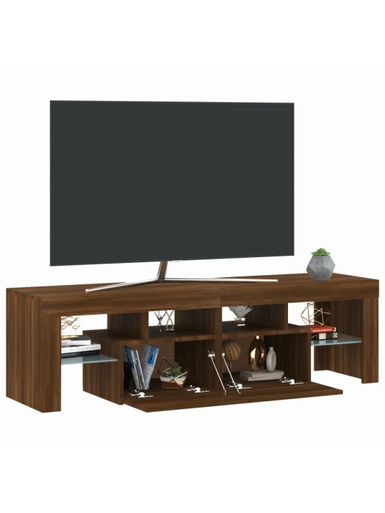 TELERIALUS LED-TULEDEGA, PRUUN TAMM, 140 X 36,5 X 40 CM