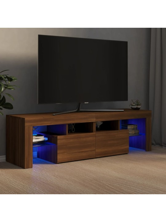 TELERIALUS LED-TULEDEGA, PRUUN TAMM, 140 X 36,5 X 40 CM