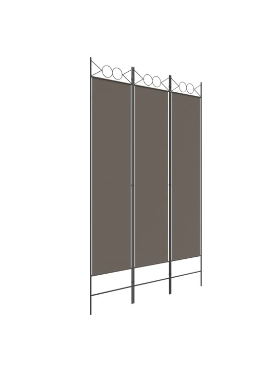 3 PANEELIGA RUUMIJAGAJA, ANTRATSIITHALL, 120 X 200 CM, KANGAS