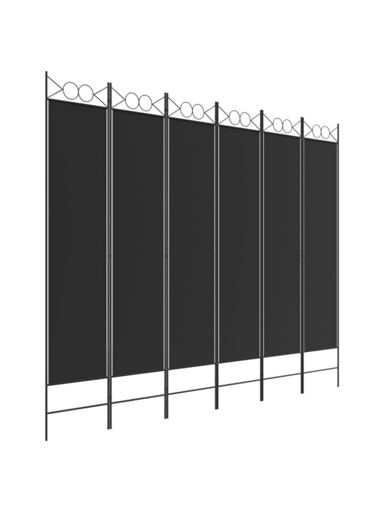 6 paneeliga sirm, hall, 240x200 cm, kangas