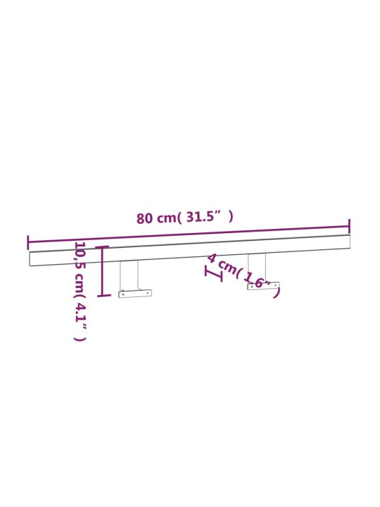 LED peeglivalgusti, 13 w, külm valge, 80 cm, 6000 k