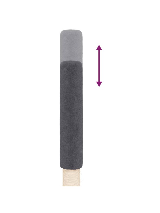 PÕRANDAST LAENI KASSI KRAAPIMISPUU, TUMEHALL, 258,5–284,5 CM