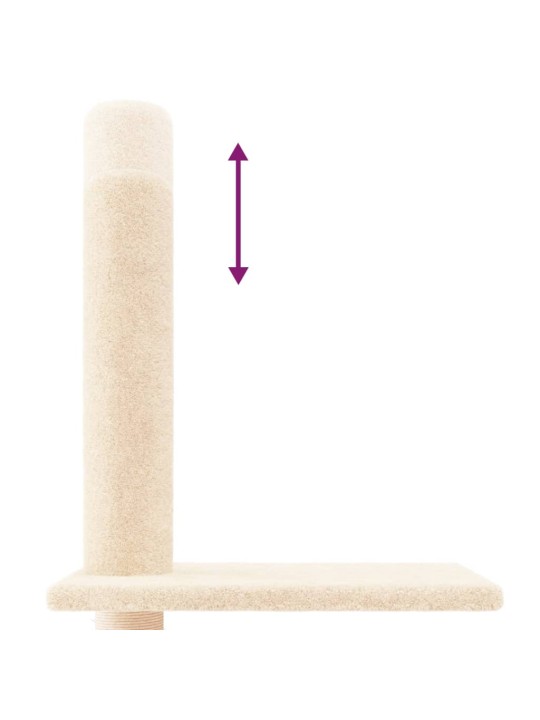 PÕRANDAST LAENI KASSI KRAAPIMISPUU, KREEMJAS, 250,5 - 276,5 CM