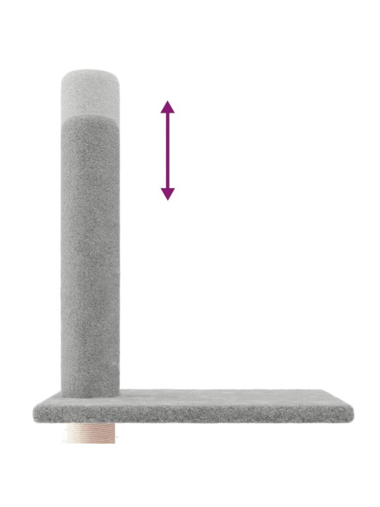 PÕRANDAST LAENI KASSI KRAAPIMISPUU, HELEHALL, 250,5 - 276,5 CM