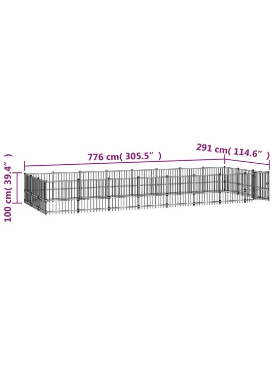 Koeraaedik, teras, 22,58 m²