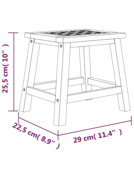 Astmepink, 29 x 22,5 x 25,5 cm, pähkel