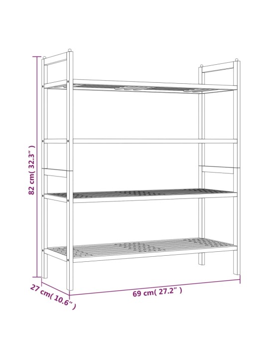 Kingariiulid 2 tk, 69 x 27 x 41 cm, pähkel