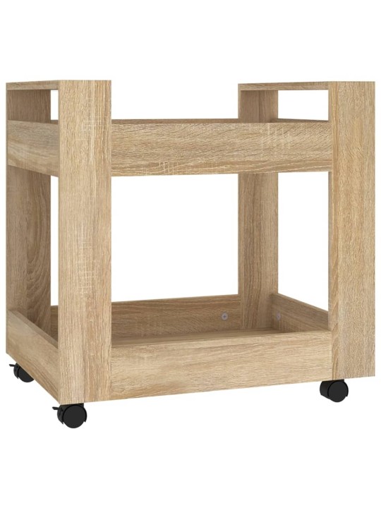Lauakäru sonoma tamm 60x45x60 cm tehispuit