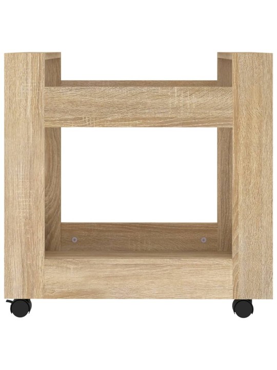 Lauakäru sonoma tamm 60x45x60 cm tehispuit