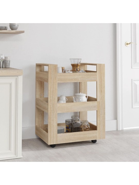 LAUAKÄRU SONOMA TAMM 60X45X80 CM TEHISPUIT